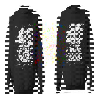 面白 40 Years Young Happy 40Th Birthday シャツ メンズ レディース スウェットシャツ - Kawaiitshirt