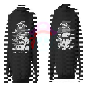 面白い 海賊 漫画 スカル ハロウィン スウェットシャツ - Kawaiitshirt