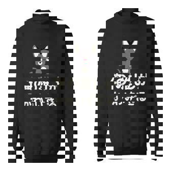 面白い 猫 文字入り 「俺の推しがかわいすぎる」おもしろギャグ-ジョーク 漢字 俺の推しがかわいすぎる スウェットシャツ - Kawaiitshirt