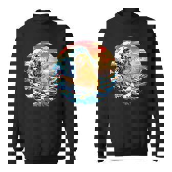 面白いtシャツ ゴールデンレトリバー 犬 イヌ メンズ 犬好き グッズ かわいい おもしろ 面白い 服 ネタ スウェットシャツ - Kawaiitshirt