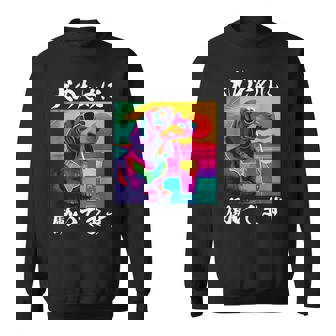 面白いtシャツ ダックスフンド イヌ わんこ メンズ 犬好き グッズ おもしろ 面白い 服 ネタ わんこ スウェットシャツ - Kawaiitshirt