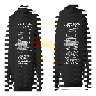 面白いtシャツ トイプードル 犬 ハードル メンズ 犬好き グッズ かわいい おもしろ 面白い 服 ネタ スウェットシャツ - Kawaiitshirt