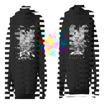 面白いtシャツ バドミントン おもしろ カラフル 服 ネタ メンズ テニス部 おもしろグッズ 大人 子供 スウェットシャツ - Kawaiitshirt