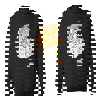 面白いtシャツ 柴犬 ナゲット イヌ わんこ メンズ 犬好き グッズ かわいい おもしろ 面白い 服 ネタ スウェットシャツ - Kawaiitshirt