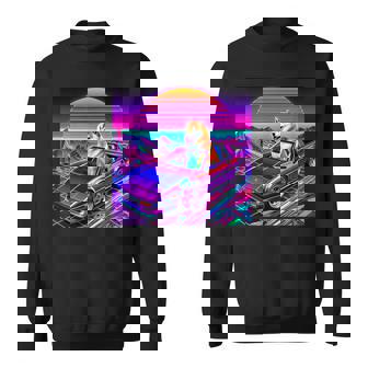 面白いtシャツ 柴犬 車 イヌ わんこ メンズ 犬好き グッズ かわいい おもしろ 面白い 服 ネタ スウェットシャツ - Kawaiitshirt