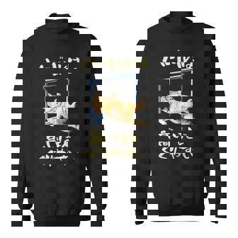 面白いtシャツ 猫 ネコ ハードル メンズ 猫好き グッズ おもしろ 面白い 服 ネタ にゃんこ スウェットシャツ - Kawaiitshirt