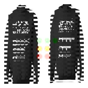 面白いtシャツ 野球 ベースボール カウント おもしろ 服 ネタ メンズ 野球部 おもしろグッズ 大人 子供 スウェットシャツ - Kawaiitshirt