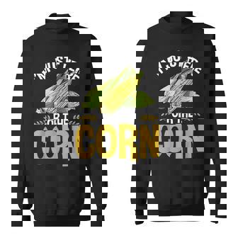 面白いとうもろこし野菜 とうもろこし スウェットシャツ - Kawaiitshirt