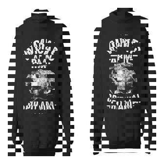 面白いウォンバットギフトクールウォンバットは私の精神動物愛です スウェットシャツ - Kawaiitshirt