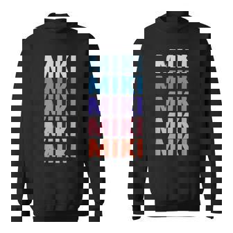 面白いギフト名 ミキ 名前入り スウェットシャツ - Kawaiitshirt