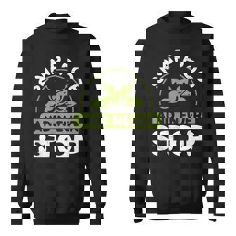 面白いスナップポップと決して止まらない日本料理 枝豆好き。 スウェットシャツ - Kawaiitshirt