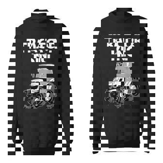 面白いトラクターギフト 男性 お父さん 男の子 農作業 服 恋人に スウェットシャツ - Kawaiitshirt