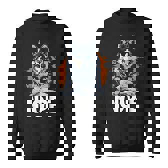 面白いハスキー T、犬の飼い主のための面白い犬の散歩服 スウェットシャツ - Kawaiitshirt