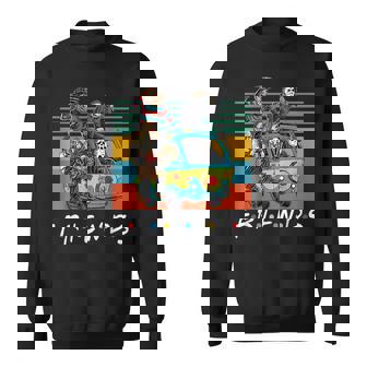 面白いハロウィンコスチュームキャラクター ホラー映画 スウェットシャツ - Kawaiitshirt