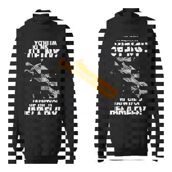 面白いバリトンサックスのデザイン私はサックスを持っています スウェットシャツ - Kawaiitshirt