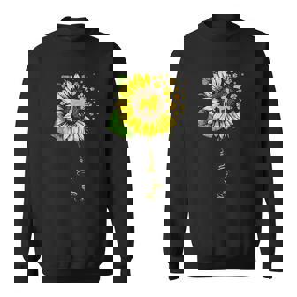 面白いパグママ ひまわり 母の日 パグ 犬好き スウェットシャツ - Kawaiitshirt