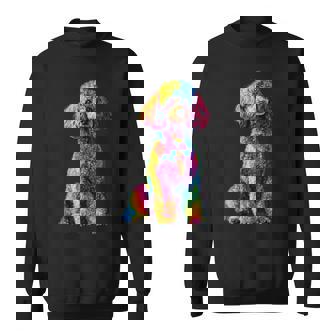 面白いプードル犬 動物愛好家 犬の飼い主 プードル犬 Poodle Animal Lover Dog Owner スウェットシャツ - Kawaiitshirt