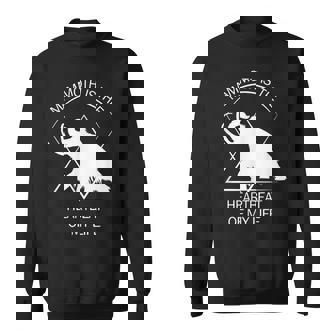 面白いマムート石器時代の氷河期デザイン 先史時代のデザイン スウェットシャツ - Kawaiitshirt