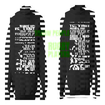 面白いラグビーコーチ、選手、ファンのラグビー。 スウェットシャツ - Kawaiitshirt