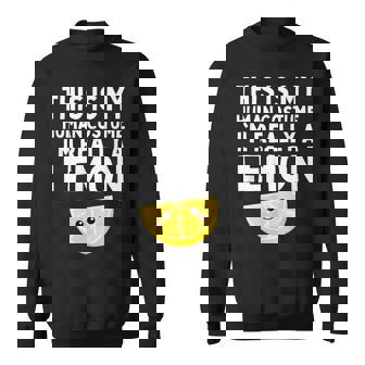 面白いレモンデザイン レモネード フルーツ愛好家 メンズ レディース キッズ スウェットシャツ - Kawaiitshirt