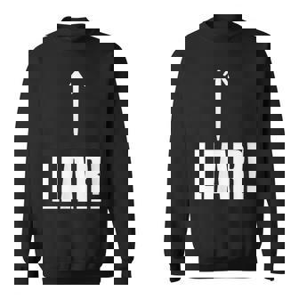 面白い嘘つき嘘つき嘘つき嘘つき詐欺師 スウェットシャツ - Kawaiitshirt