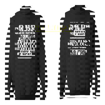 面白い盆栽の木 おじいちゃんへのギフト 父の日デザイン スウェットシャツ - Kawaiitshirt