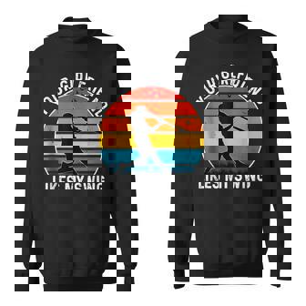 面白い野球の引用 スウェットシャツ - Kawaiitshirt