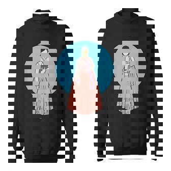 韓国伝統韓服を着た韓国の美少女 スウェットシャツ - Kawaiitshirt