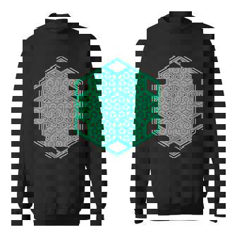 音楽祭 サイケデリックパターン テクノ トランス レイブ ゴア スウェットシャツ - Kawaiitshirt