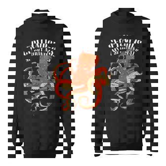 頭足類 タコ イカ 大ダコ 海洋学 スウェットシャツ - Kawaiitshirt