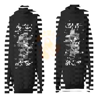 馬のために働いてます スウェットシャツ - Kawaiitshirt