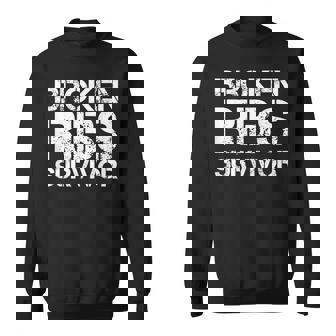 骨折した肋骨サバイバー スウェットシャツ - Kawaiitshirt