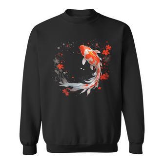 鯉 錦鯉 平和 親切 縁起 スウェットシャツ - Kawaiitshirt