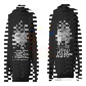 鳩の人であることを誇りに思う鳩好き。 スウェットシャツ - Kawaiitshirt