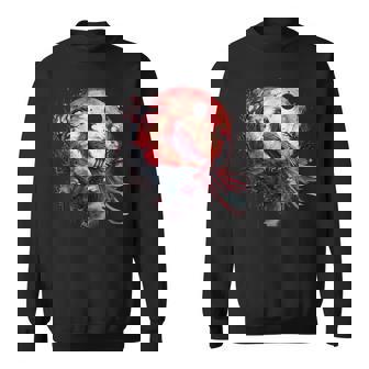 鳳凰 月 火 鳳凰 鳥 桜 木 神話 鳥 スウェットシャツ - Kawaiitshirt