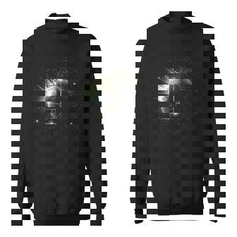 黄金比 フィボナッチ 数学先生 スパイラルスペース 惑星 ギフト スウェットシャツ - Kawaiitshirt