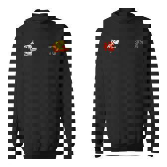 ６歳画伯の作品『虎 福 ビンテージベトジャン風』 スウェットシャツ - Kawaiitshirt