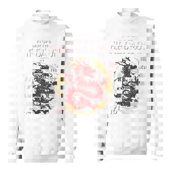 1976年 龍の年 誕生日 1976年 チャイニーズファイアードラゴン 長袖tシャツ スウェットシャツ - Kawaiitshirt