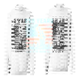 250 Years America Anniversary 1776 2026 Statue Of Liberty Sweatshirt - Monsterry