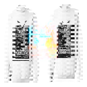 The 27 Club_Jimi Hendrix_001_Back Printed スウェットシャツ - Kawaiitshirt