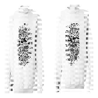 2トーン スカトランペット奏者 サムプリント スウェットシャツ - Kawaiitshirt