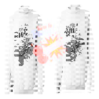 4Th Of July Here To Bang Firecracker Humor Patriot Men Sweatshirt | Mazezy