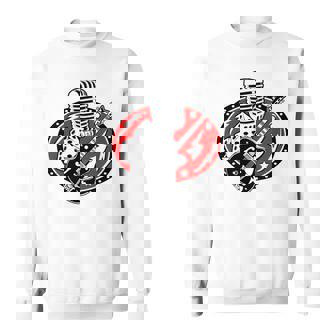 50年代ロカビリー ロックンロール ダンスパーティー レトロ 60年代音楽 長袖tシャツ スウェットシャツ - Kawaiitshirt