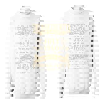 65歳の誕生日プレゼント 男性神話 1960年7月 長袖tシャツ スウェットシャツ - Kawaiitshirt