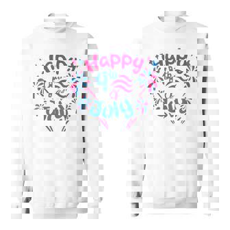 7月4日 花火監督 おかしな家族花火 スウェットシャツ - Kawaiitshirt