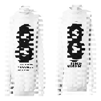 8 数字 スウェットシャツ - Kawaiitshirt