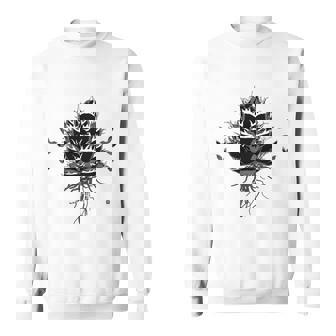 Agave Titanota【アガベ品質管理人】白鯨 ボタニカル 長袖tシャツ スウェットシャツ - Kawaiitshirt