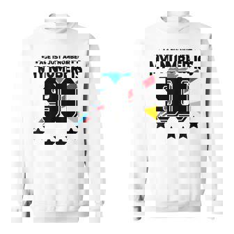 Age Is Just Number スポーツ 90歳 面白い 90歳の誕生日 スウェットシャツ - Kawaiitshirt