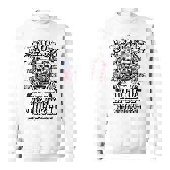 American Big Rig Trucker Heavy Haulage バックプリント スウェットシャツ - Kawaiitshirt