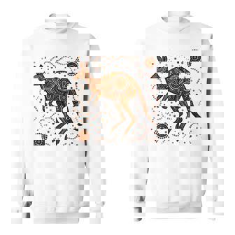 Amoureux Des Animaux Kangourou Aborigènes Australiens Australie Sweater e - Cadeauxyz